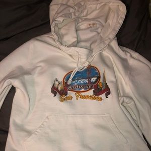 Cropped Brandy Melville San Francisco Hoodie